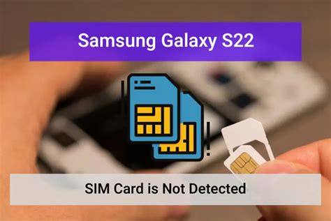 sim card not detected samsung